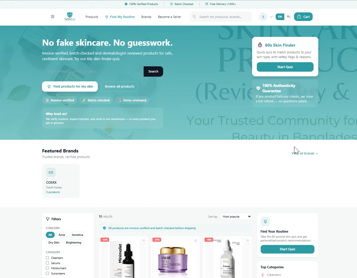 Startup — From idea to 500 users in 6 weeks — screenshot 1